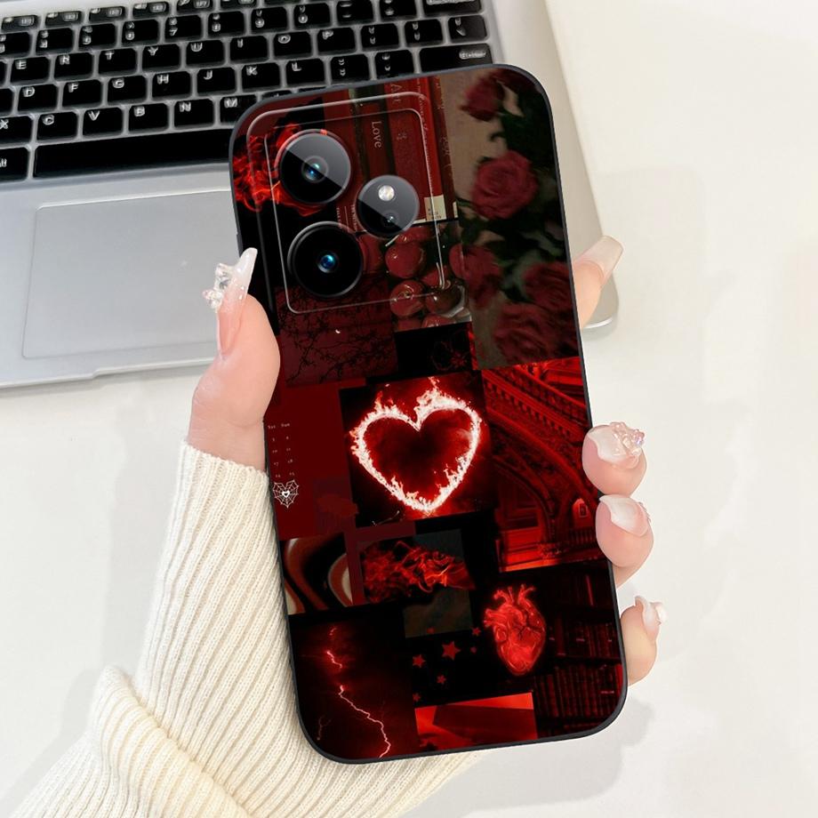 For Realme GT7 Case RealmeGT 7T New Candy Painted Back Cover Shockproof Soft TPU Phone Case For Realme GT 7 Pro GT7 T GT7T Shell