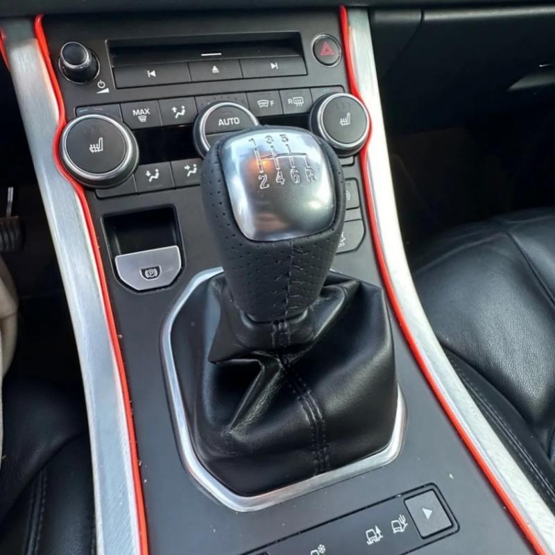 For Range Rover Evoque 2011 2012 2013 2014 2015 2016 2017 2018 Car Styling Accessories Gear Shift Knob Leather Boot Collar Case