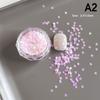 Nail Art Sequins Irregular Polarized Mermaid Sequins Fine Sparkle Powder Thick Thin Mixed Butterfly Star Sequins Nail Decoration
