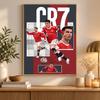 Cristiano Ronaldo Diamantmalerei Set 5D Vollbohrer DIY Diamantmosaik Wandkunst Heimdekoration