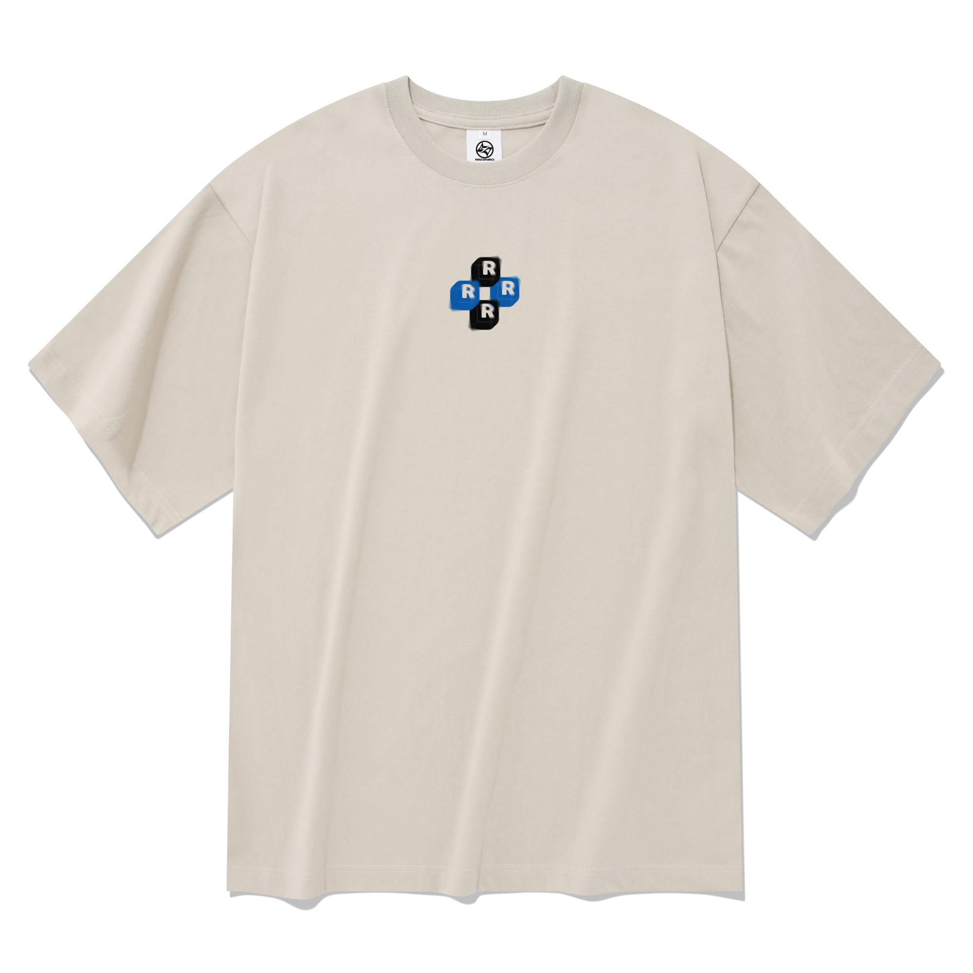 Radineo Cube Short Sleeve T-Shirt Beige Beige (Beige)/Xl
