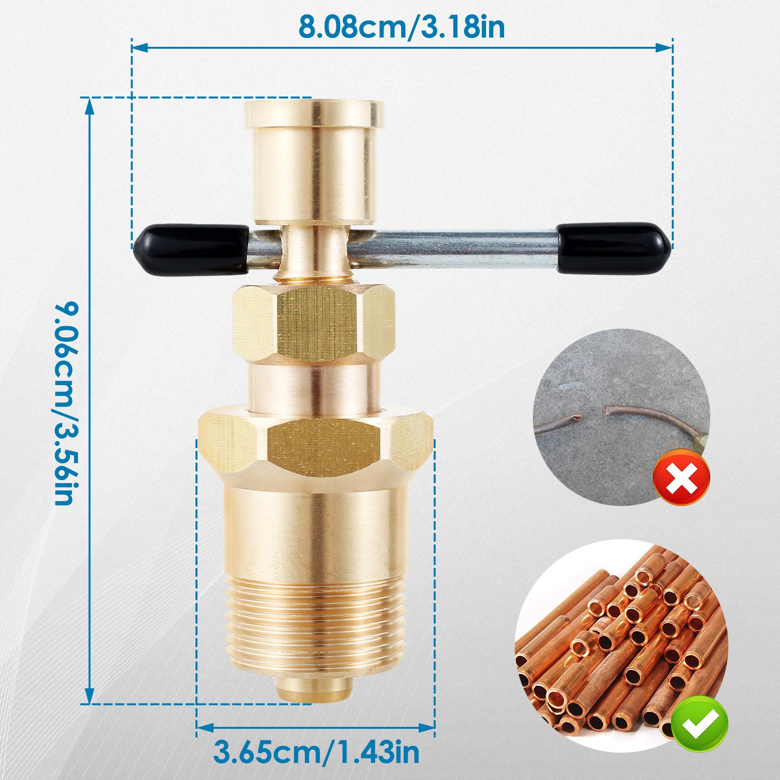 

Съемник оливок, прочный металлический инструмент для удаления оливок, эргономичный, экономящий труд съемник компрессионных рукавов, профессиональный сантехнический инструмент для труб