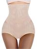 European and American Large-size Shaping Body Sculpting Belly Pants, Mesh Breathable Thin Women's Hip Lift High Waist Body Sculpting