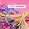 Kinder Buntes Macaron Twist Stick Set – Extra Dicht, Handgemachtes DIY Haarwurzel-Bouquet
