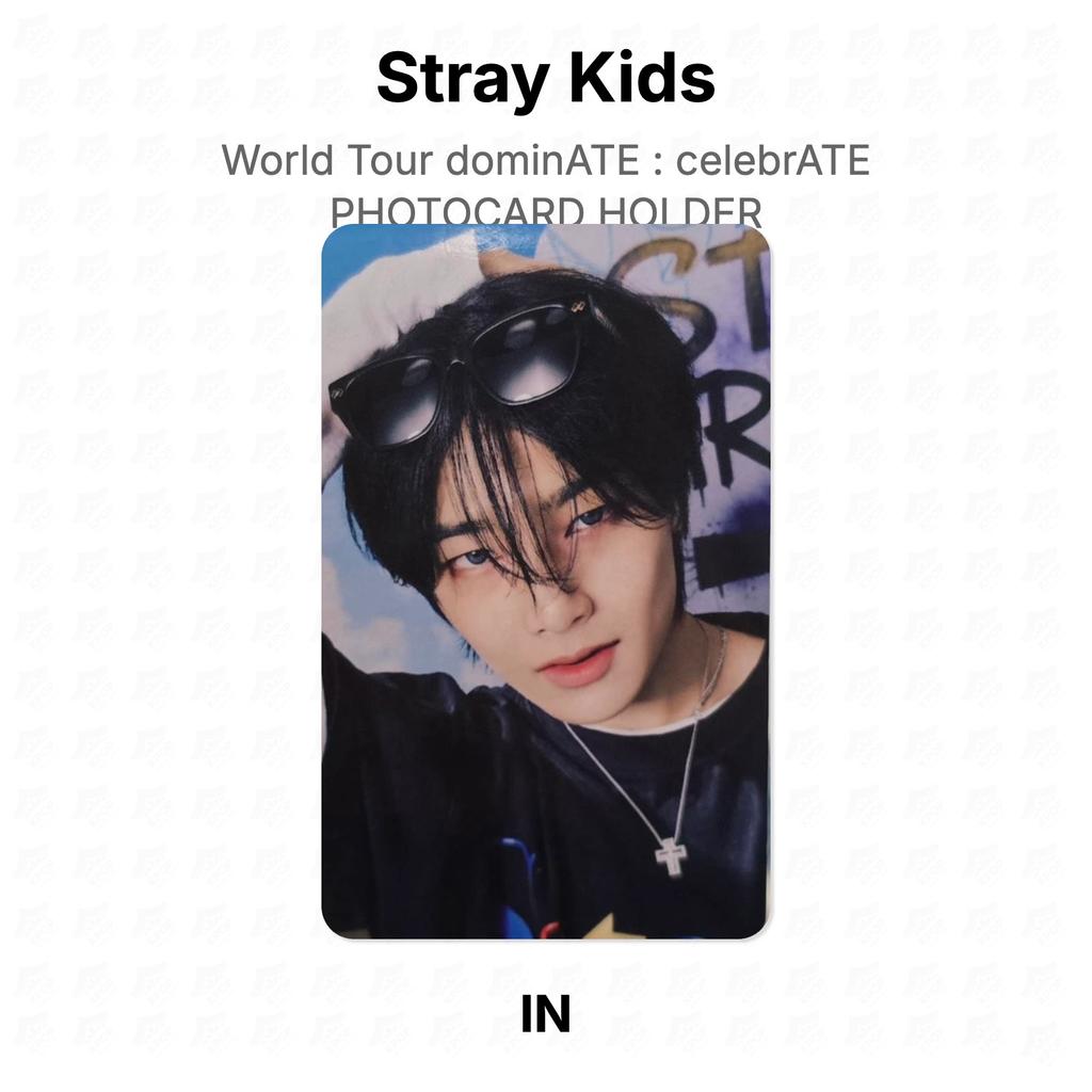 Stray Kids Dominare il Tour Mondiale : CELEBRA PORTAFOTO UFFICIALE FOTOCARTA