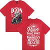 2026 Summer Hot Sale Kevin Reddington Raise Your Voice Graphic T Shirt Unisex Casual Harajuku Hip Hop Punk Cotton T-shirt Short Sleeve Casual Clothing