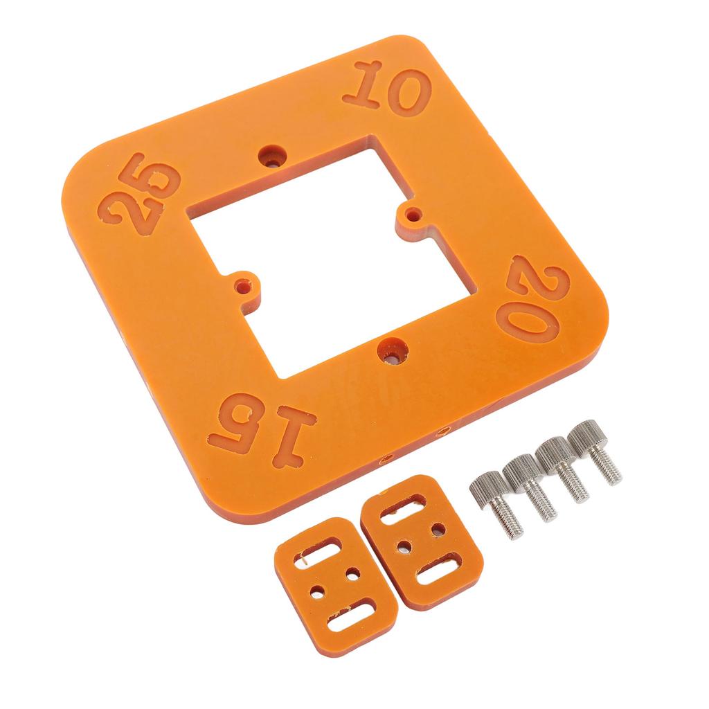Round Corner Radius Template Woodworking Router Table Jig Wooden Board Arc Cutting R10 R15 R20 R25