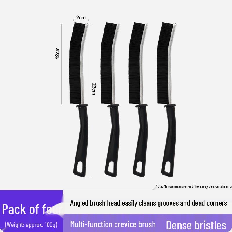 Cross-border Crevice Cleaning Brush - Kitchen Sink, Faucet, Bathtub, and Groove Cleaner with Plastic Handle