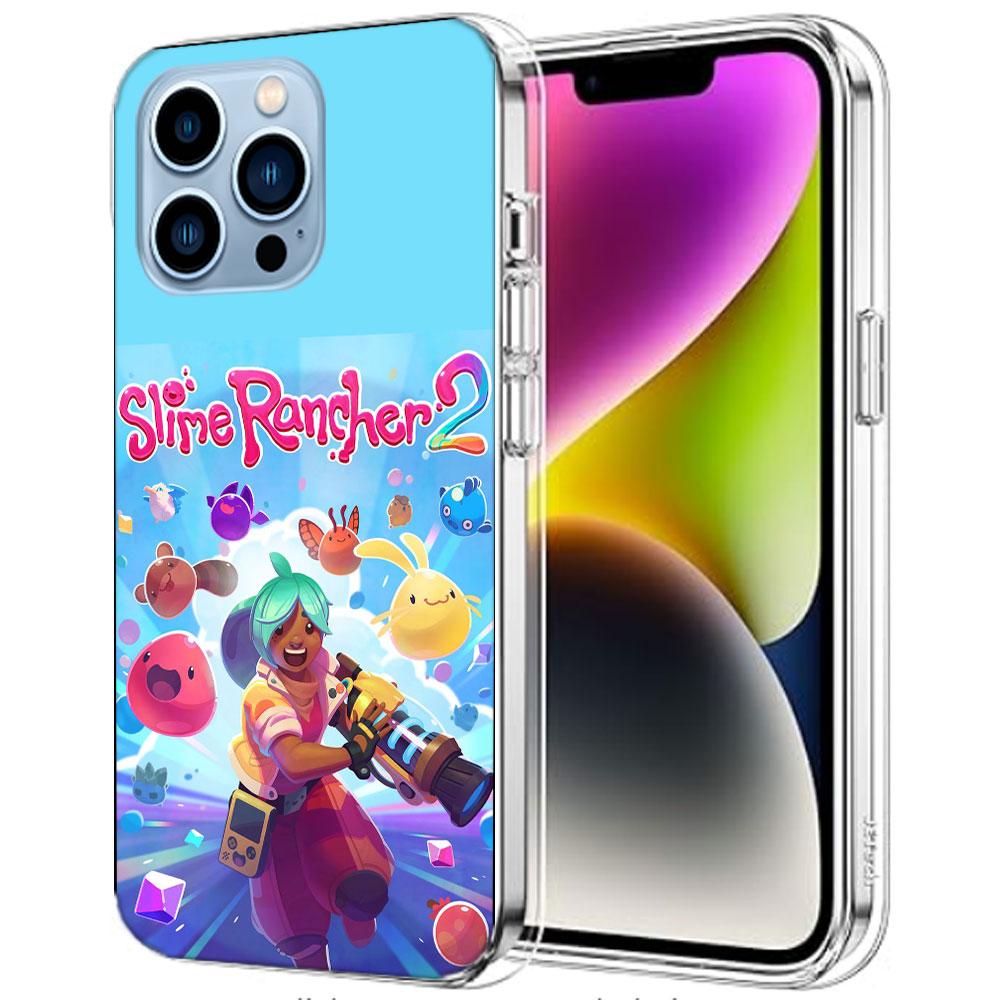 S-Slime R-Rancher Game Cases Phone Case For Iphone 17E 16E 17 Air 16 Pro Max 15 Pro 14 Plus 11 13 12 Mini Cover Cases Compatible