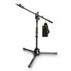 Gravity Microphone Stand, Short Boom, Two-Stage Boom, Tripod Base, Black, GMS4222B