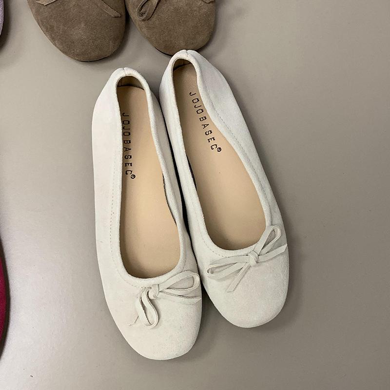 Fashion Flat Shoes for Women 2025 Spring and Autumn Silver Mary Jane Retro French Square Toe Solid Color Plus Size Women's Shoes