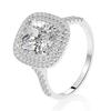 Gica Gema Personalized High Grade Rings 925 Sterling Silver 8*9mm Gemstone Unique Design Romantic Fine Finger Jewelry Wedding Party Gifts New Trend
