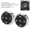 Steering Wheel Button Multifunction Steering Wheel Button USB Rechargeable Controller for Android Multimedia Player