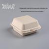 Disposable Square Pulp Food Containers with Lids