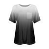 Women's T Shirt Tee Printed Short Sleeve Pocket Daily Weekend Fashion Basic Round Neck Regular Top