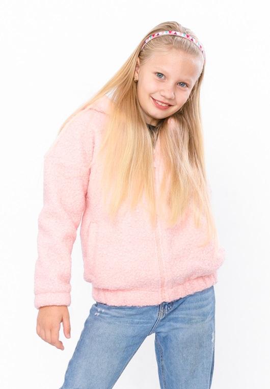 

Модна джинсова куртка для дівчаток – Ідеально підходить для ігор або особливих подій,(Дівчата старше 4 років.), Демісезонний 6411-130 HC 110 амаранту рожевого кольору