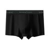 Men Boxer Underwear Elastic Mid-Waist Design U-Convex Shorts Briefs Letter Print U-Convex Panties Daily Wear