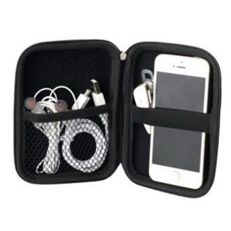 Portable 2.5" External USB HDD Hard Drive Disk Storage Bag Hand Carry Case Cover Pouch Bag for PC Laptop Phone Storage Cases