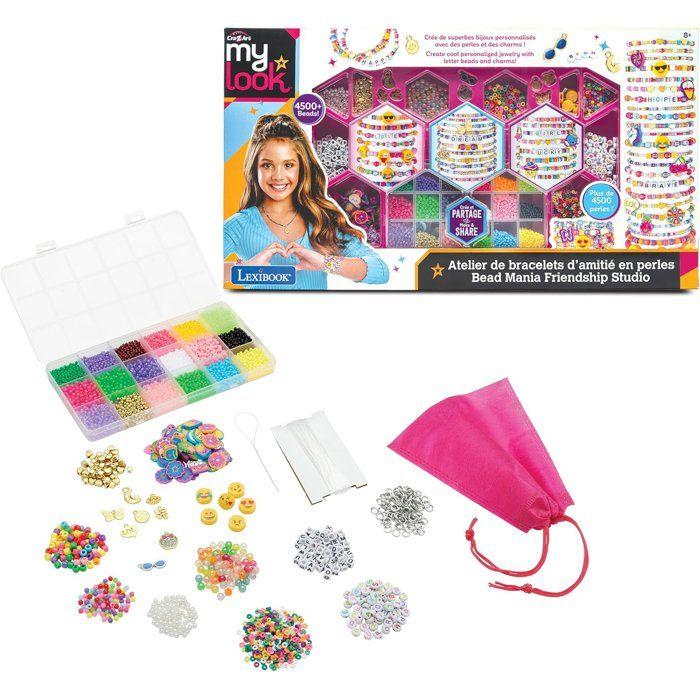 Lexibook - Atelier de bracelets d'amitié à perles - Kit de création de bijoux - Image 3
