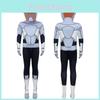 Teen Titans Go Cyborg Kids Cosplay Jumpsuit With Polyester Fabric For Halloween Party