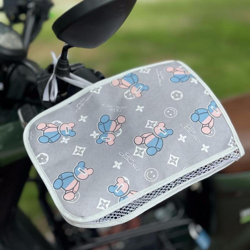 Breathable Electric Vehicle Sunscreen Gloves Waterproof Scooters Hand Guards Cycling Driving