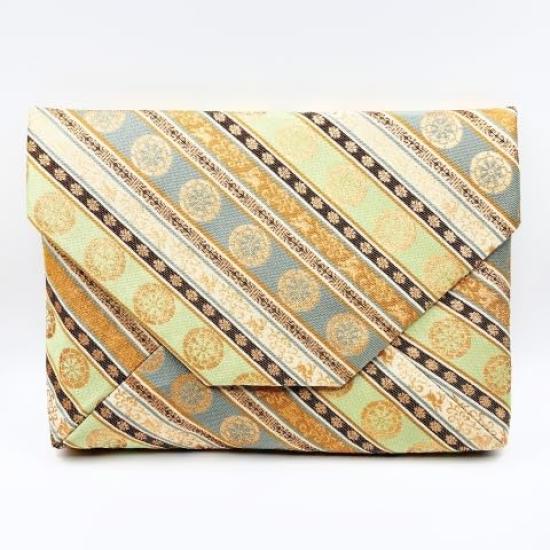 Nakagawa Masashichi Shoten Tea Ceremony Utensils Sukiya Bag Japanese Clothing Accessory Genji Wheel Interwoven