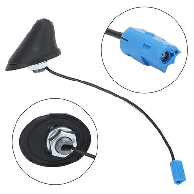 1pcs Auto Roof Mount Antenna Aerial Base 12V For Opel For Vauxhall 2004-Up Exterior Parts Aerials Accessories