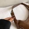 PU Hobo Bag Women's Fashion Shoulder Tote with Soft Texture Large Capacity Casual Everyday Handbag