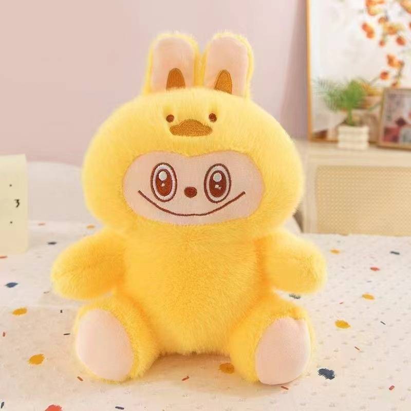 

Плюшевая игрушка кролик для детей, компаньон для сна, подарок для детей из автомата с призами Duck Yellow