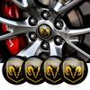 56MM Car Wheel Center Cover Sticker Hub Cap Accessories For Dodge Durango Caliber Dakota Neon SRT SXT Nitro Avenger Dart Viper GG1