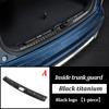 LINNUNU Car Trunk Sill Guard Protector Rear Bumper Stainless Steel Plate Cover For Geely MONJARO KX11Manjaro 21-2023 Accessories