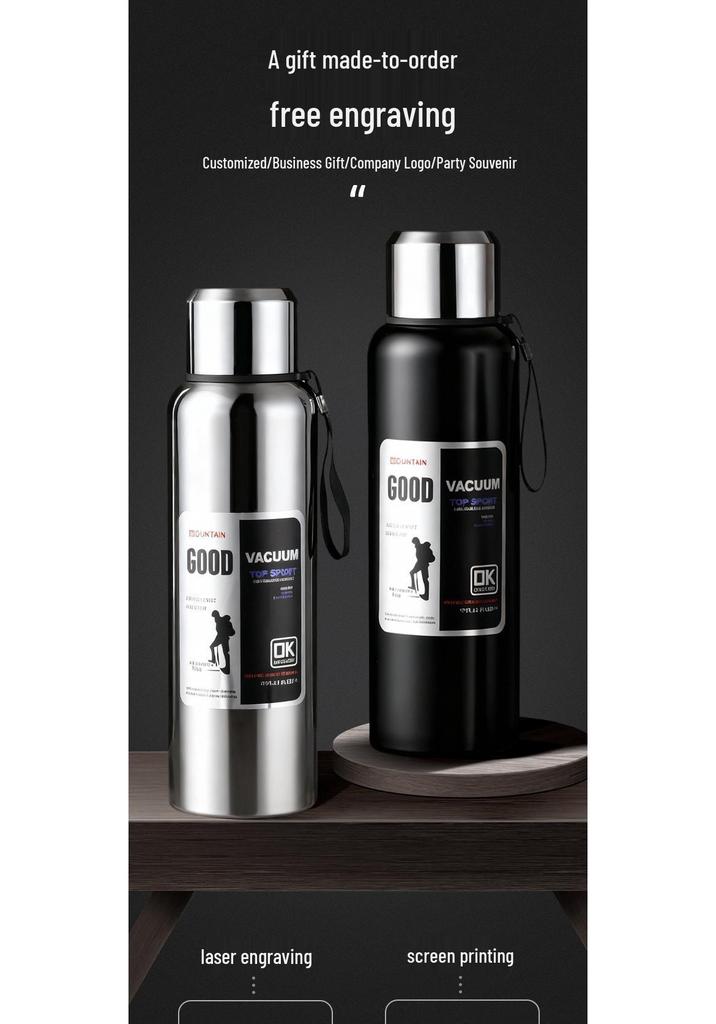 316 Stainless Steel Tea Infuser Thermos - Large Capacity Water Bottle