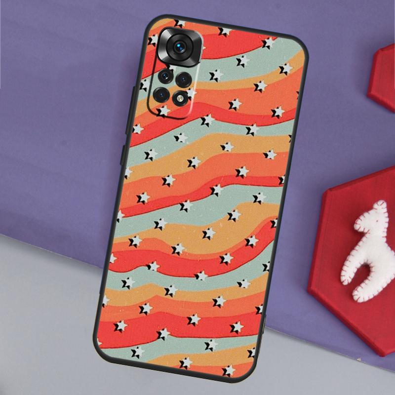 Stars Colourful Funda For Xiaomi Redmi Note 14 13 12 Pro 11 9 10 9S 10S 11S 12S Redmi 14C 10C 12C 13C Case