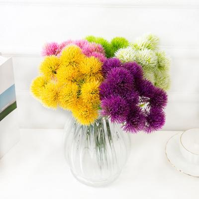 10 Bündel künstlicher Löwenzahn-Blumenball, lebensecht, geruchlos, wartungsfrei, künstliche Seidenblumen für die Dekoration zu Hause und im Hotel