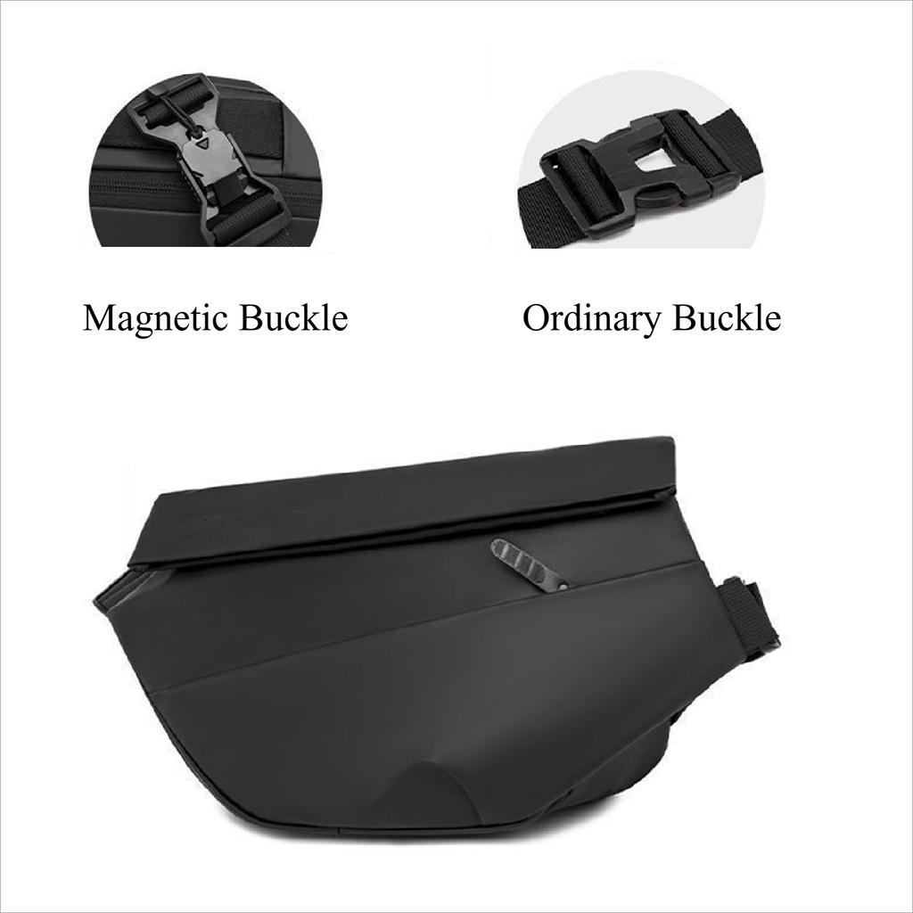 Multifunktionale Diebstahlschutz-Umhängetaschen für Herren Mode Sling Brust Schultertasche Rucksack für Reisen Radfahren Lässiger Tagesrucksack Arbeit