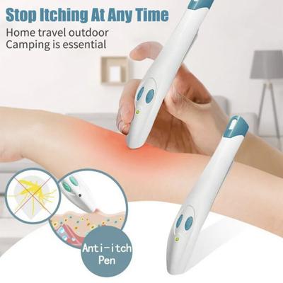 Dispositivo Electrónico para Alivio de Picaduras, Funciona con Batería, Portátil, Niños, Adultos, Calor, Pulso, Alivio del Picor, Tratamiento de Picaduras, Termoterapia, Lápiz Anti-Picazón