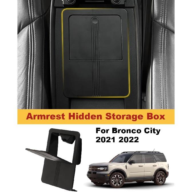 Hidden Storage Box for Ford Bronco Sport Accessories 2021 2022 2023 2024,Bronco sport Armrest Center Console Organizer,Bronco sport Secret