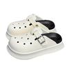 2026 Women's Summer EVA Closed-Toe Half-Slippers - Non-Smelly, Versatile, Fashionable Outdoor Footwear