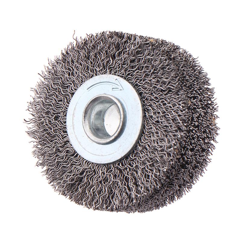 1/2/5PCS Professional Stainless Steel Wire Brush Wheel 2" 50Mm - Rotary Polishing Tool For Metal Rust Removal
