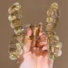 4 Women's Hair Clips, High-end Feel Claw Clips for the Back of the Head, Shark Clips with Elegant Summer Hair Accessories