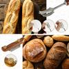 Bread Lame Slashing Tool Dough Scoring Cutter with 5/6/10 Blades Protection Cover Portable Baker Cuter Set Straight and Curved