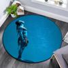 Avatar pattern round rug,Carpet Rug for Living Room Bedroom Playroom ,Non-slip Floor Mat,Holiday Gifts and Birthday Gifts.