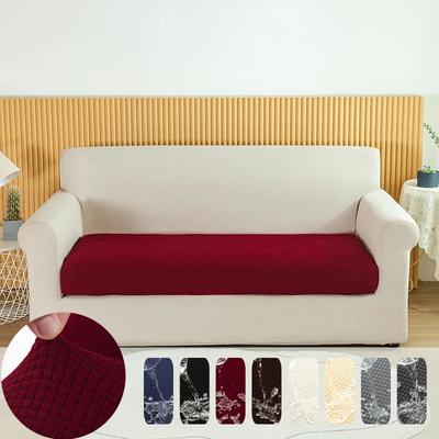 Sofa Seat Cushion Cover Stretch Waterproof Slipcovers Sofa Back Cover 1/2/3/4 Seater Couch Cover Chaselong Protector