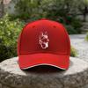 GerUnisex Shepherd Head Baseball Cap for Unisex  Women  Black Breathable Outdoor Cap for Camping Travel Sports Gifts