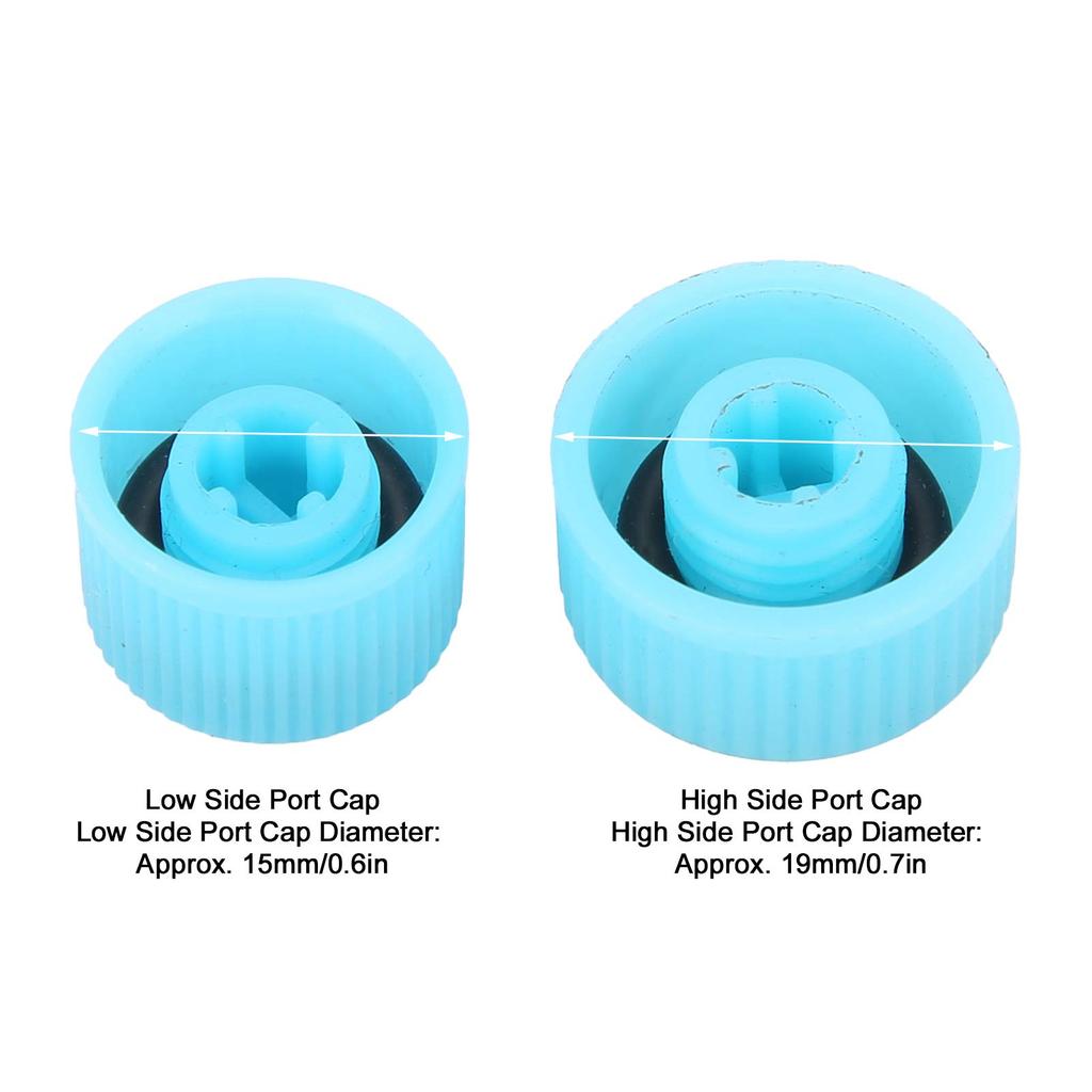 Air Conditioner Valve Cap Air Conditioner Cap Dust and Particle Repellent Auto Accessories