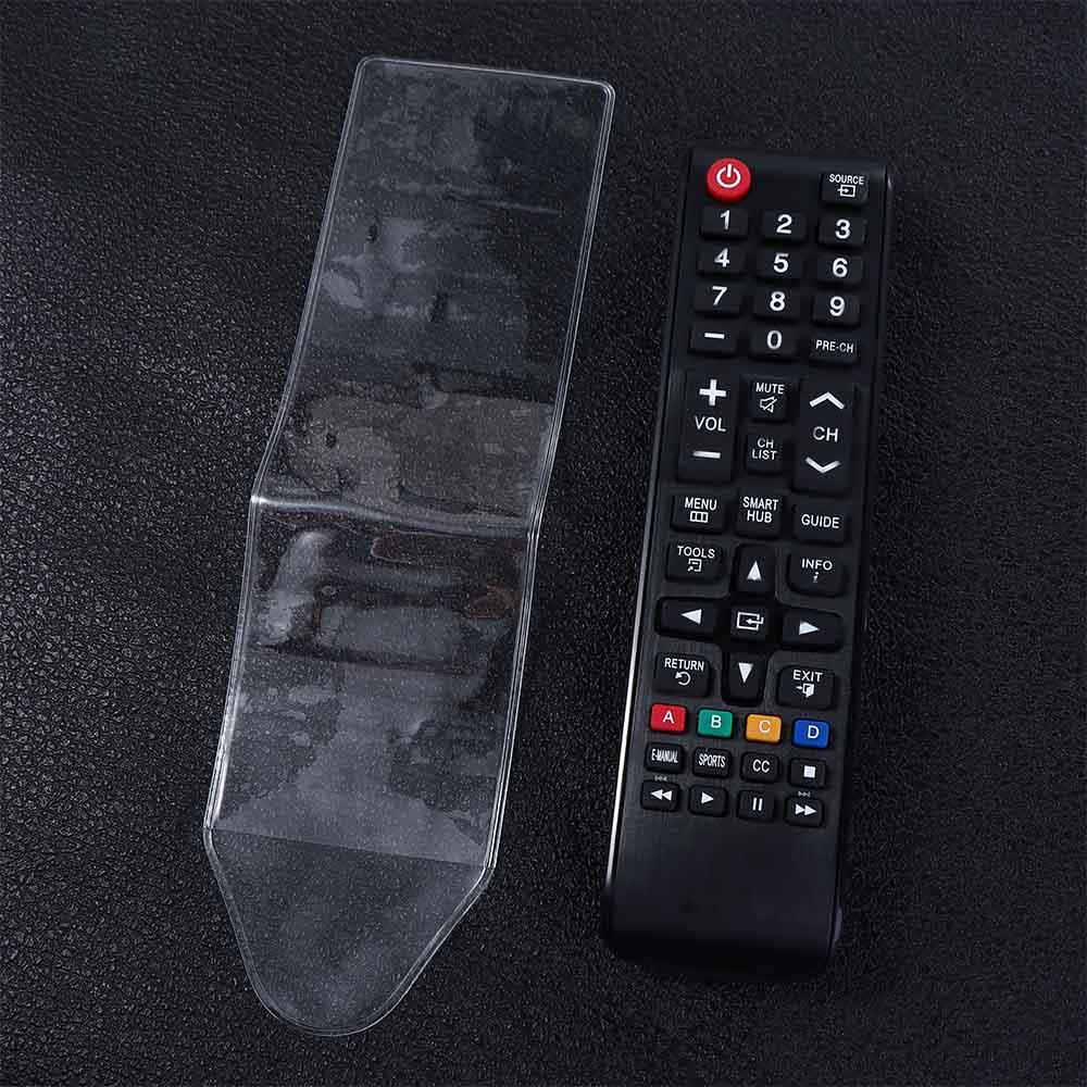 Accessories PVC TV Remote Control 8x28cm Protective Case Air Condition Cover Remote Control Case Remote Control Dustproof Cover