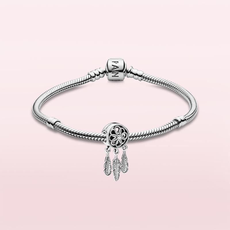 Pandora Holy Dream Catcher Set 925 Silver Bracelet Men and Women Same Style Couple Style ZT24092230A