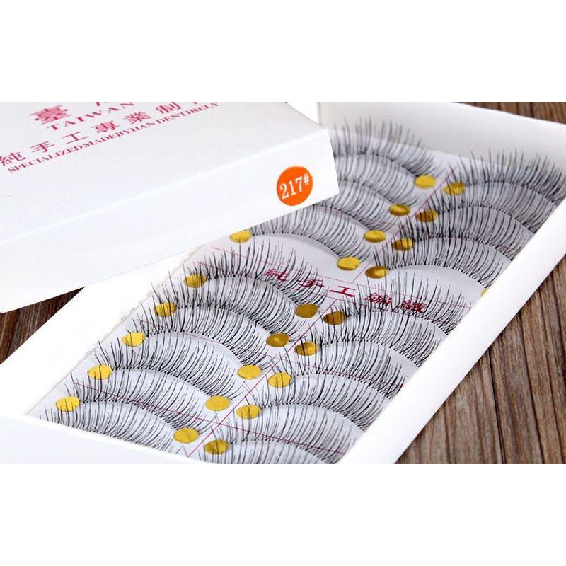 Choyu - Set of 10 Pairs: Natural Criscross False Eyelashes