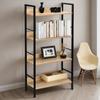 Regał Industrialny Loft Varberg Modern Oak