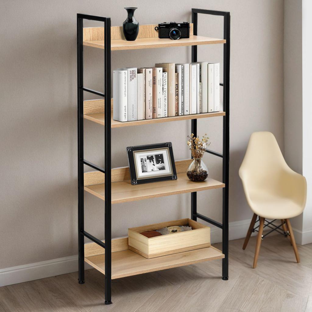 Regał Industrialny Loft Varberg Modern Oak